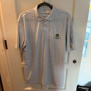 John Deere Classic Summer Comfort Peter Millar Polo, size M